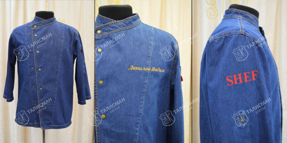 Вышивка на джинсовых куртках – фото работ наших мастеров до и после – photo1