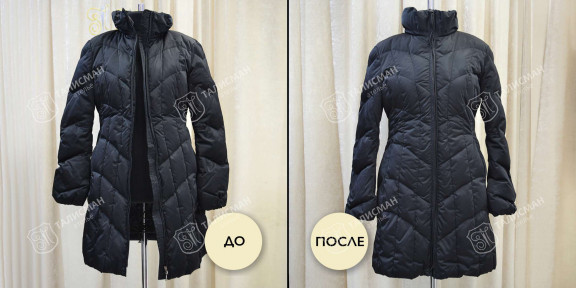 Замена молний на пальто – фото работ наших мастеров до и после – photo1