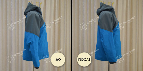 Укорачиваем одежду из мембранной ткани GORE-TEX до и после – photo1