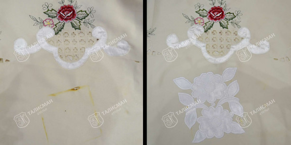 Ремонт домашнего текстиля до и после – photo1