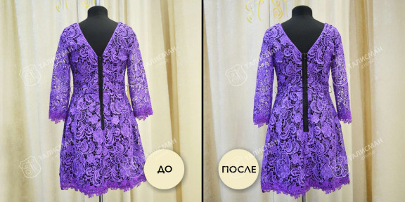Ушиваем и заужаем платье по фигуре до и после – photo1
