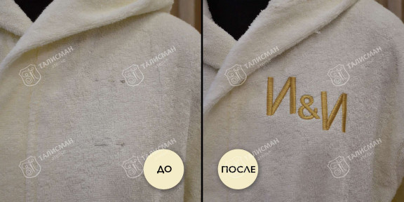 Вышивка на домашнем текстиле – фото итогов нашей работы до и после – photo2