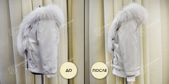 Ушивание курток по фигуре – фото итогов нашей работы до и после – photo2