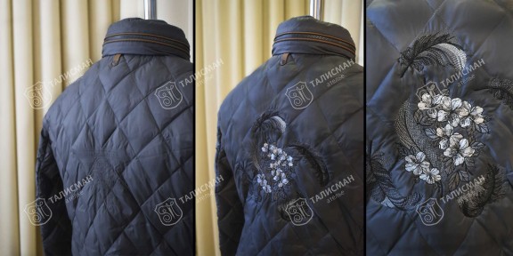 Вышивка на куртках – фото итогов нашей работы до и после – photo1
