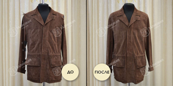 Ушивание кожаной куртки – фото работ наших мастеров до и после – photo2
