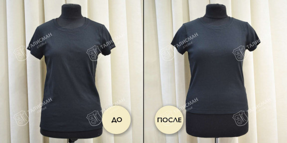 Укорачивание и подшив футболок – фото итогов нашей работы до и после – photo1