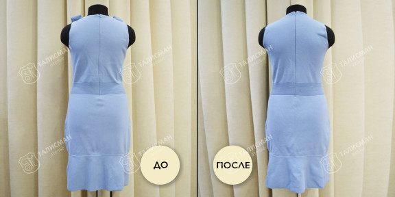 Ушить платье по фигуре до и после – photo3