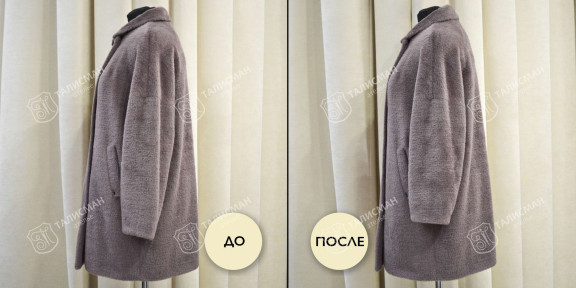 Укорачивание и подшив пальто – фото итогов нашей работы до и после – photo3