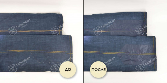 Ремонт одежды из мембранной ткани GORE-TEX до и после – photo1