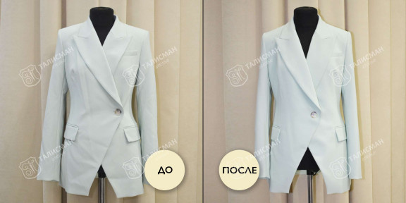 Укорачиваем и подшиваем жакеты до и после – photo1