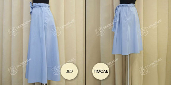 Укорачиваем и подшиваем юбки до и после – photo3