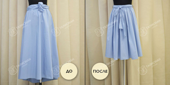 Укорачиваем и подшиваем юбки до и после – photo2