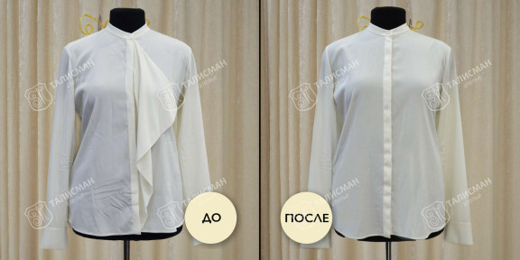 Ремонт и реставрация блузок – фото итогов нашей работы до и после – photo2