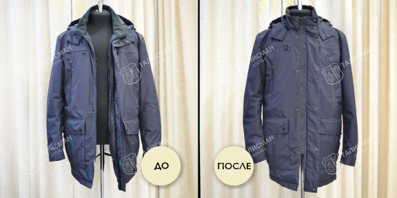 Замена молнии на куртках до и после – photo1