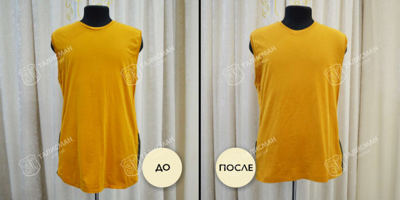 Укорачивание и подшив футболок – фото итогов нашей работы до и после – photo1