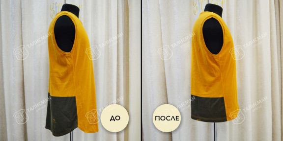Укорачивание и подшив футболок – фото итогов нашей работы до и после – photo3
